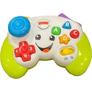 Fisher Price Laugh & Learn Video Game Controller Baby Toy Lights Sounds ABC 123
